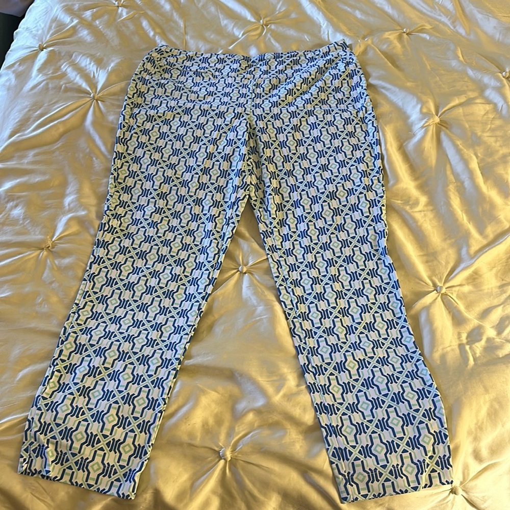 J McLaughlin Newport capri pants size medium